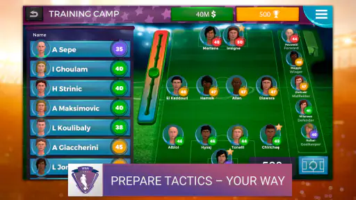 WSM - Women's Soccer Manager screenshot