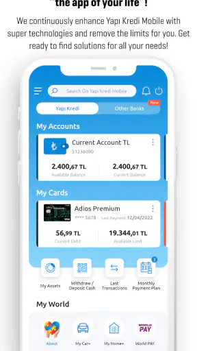 Yapı Kredi Mobile screenshot