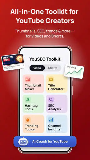 YouSEO: SEO Tools & Video Tags screenshot
