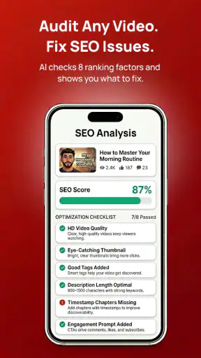 YouSEO: SEO Tools & Video Tags screenshot