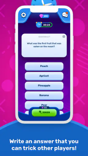 Zarta Trivia Party Game screenshot