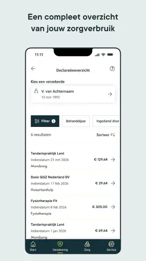 ZEKUR Zorg screenshot