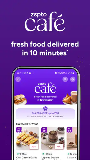 Zepto: Groceries in minutes screenshot