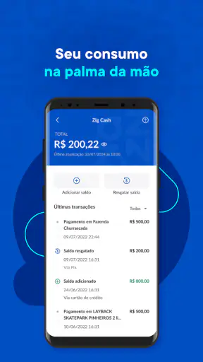 Zig: Ingressos e consumo fácil screenshot