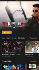 Ziggo GO TV screenshot
