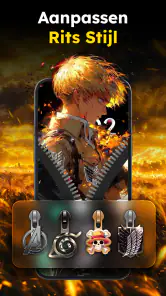 Zipper Lock Wallpapers Screen screenshot