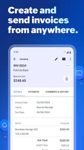 Zoho Books - Accounting App screenshot