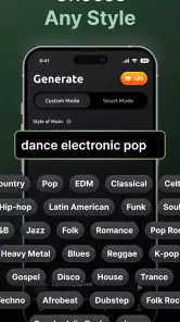 Zona AI Song & Music Generator screenshot