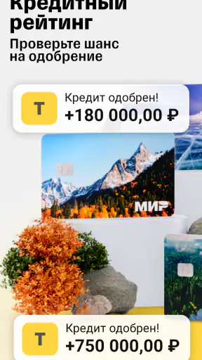 Банк Онлайн: Т кредит и карты screenshot