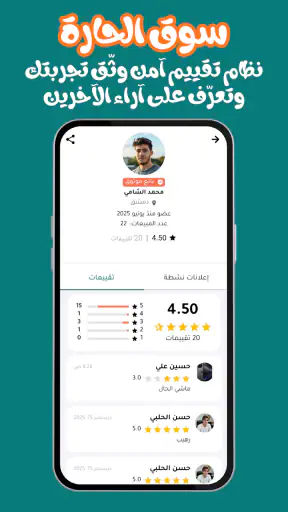 سوق الحارة | ابدأ التجارة screenshot
