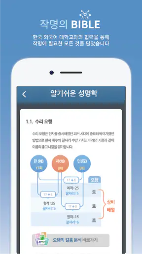 작명 어플 넴유베 이름짓기, 이름풀이, 이름추천, 개명 screenshot