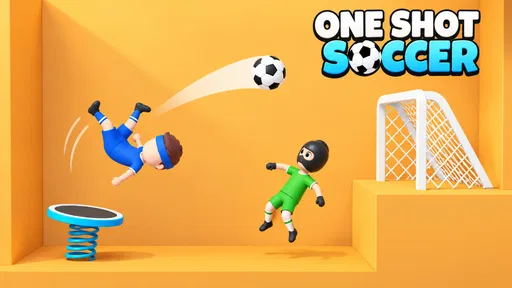 One Shot Soccer: Swipe & Score screenshot