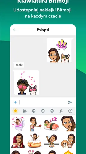Bitmoji screenshot
