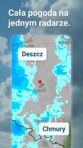 Pogoda & Radar - opady i burze screenshot