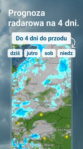 Pogoda & Radar - opady i burze screenshot