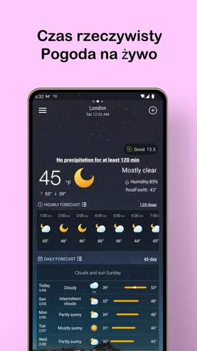 Lokalna prognoza pogody screenshot