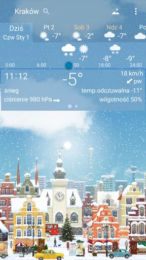 YoWindow Dokładna Pogoda screenshot