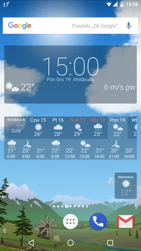 YoWindow Dokładna Pogoda screenshot