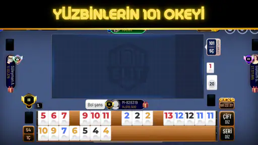 101 Yüzbir Okey Elit screenshot