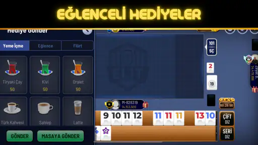 101 Yüzbir Okey Elit screenshot