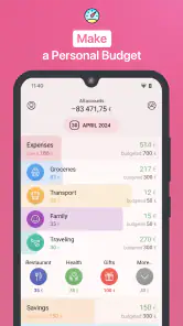 1Money: śledź wydatki, budżet screenshot