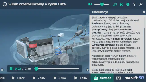 4-suwowy silnik Otto 3D screenshot