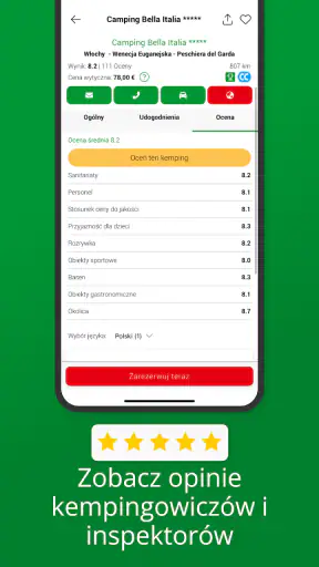 ACSI Kempingi Europa screenshot
