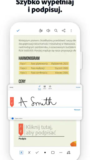 Adobe Acrobat Reader Pliki OCR screenshot