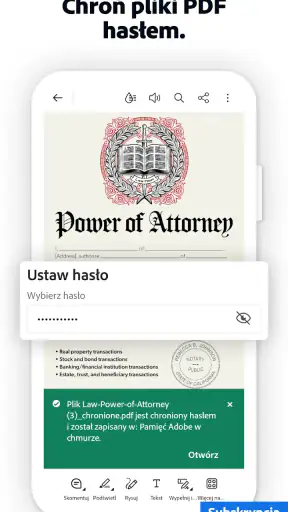 Adobe Acrobat Reader Pliki OCR screenshot