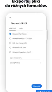 Adobe Acrobat Reader Pliki OCR screenshot