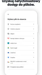 Adobe Acrobat Reader Pliki OCR screenshot