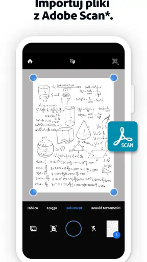 Adobe Acrobat Reader Pliki OCR screenshot