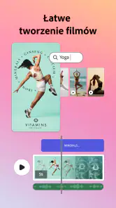 Adobe Express Wideo zdjęcia SI screenshot