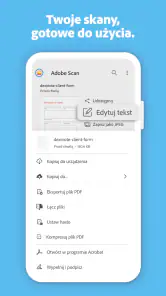 Adobe Scan: skaner PDF, OCR screenshot