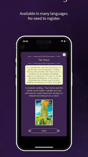 Advanced Tarot Online screenshot