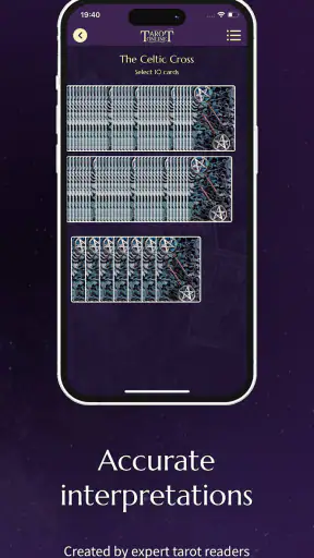 Advanced Tarot Online screenshot