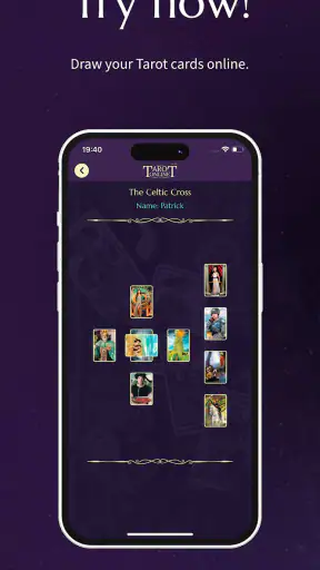 Advanced Tarot Online screenshot