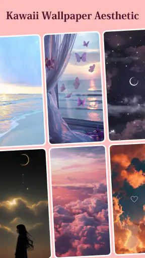 Aesthetic Wallpaper – Kawaii screenshot