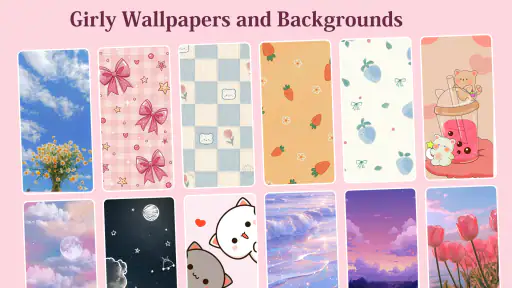 Aesthetic Wallpaper – Kawaii screenshot