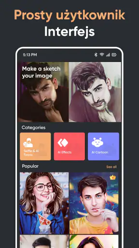 AI Edytor Zdjęć & Efekty screenshot