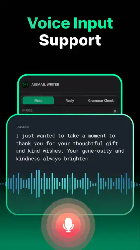 AI Email Assistant screenshot