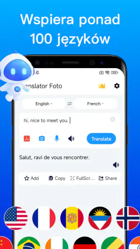 AI Tłumacz: Zdjęcie i Głos screenshot