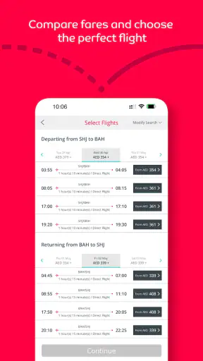 Air Arabia (official app) screenshot