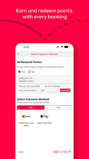 Air Arabia (official app) screenshot