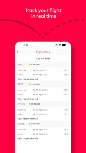 Air Arabia (official app) screenshot