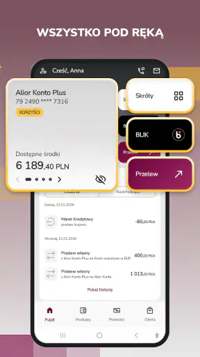 Alior Mobile screenshot