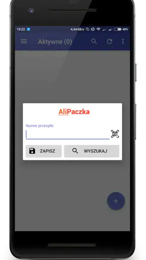 AliPaczka śledzenie przesyłek screenshot