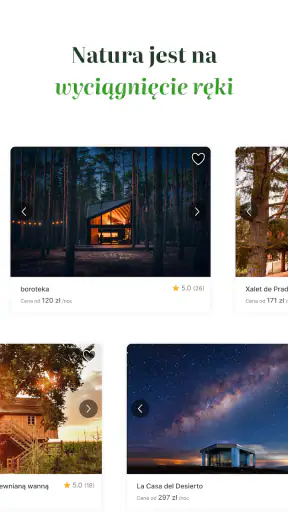 AlohaCamp - Noclegi w Naturze screenshot