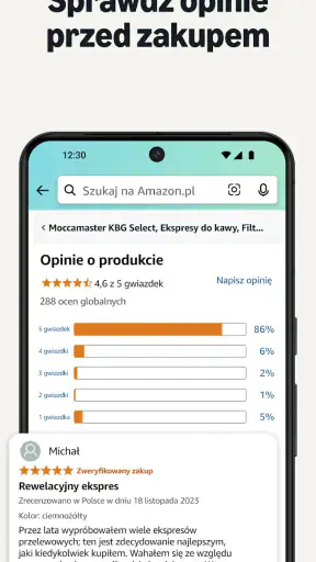 Amazon Zakupy screenshot