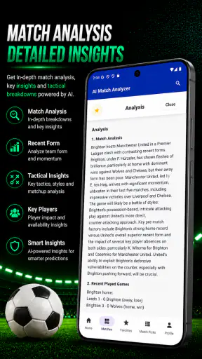 Analizator Meczów AI screenshot